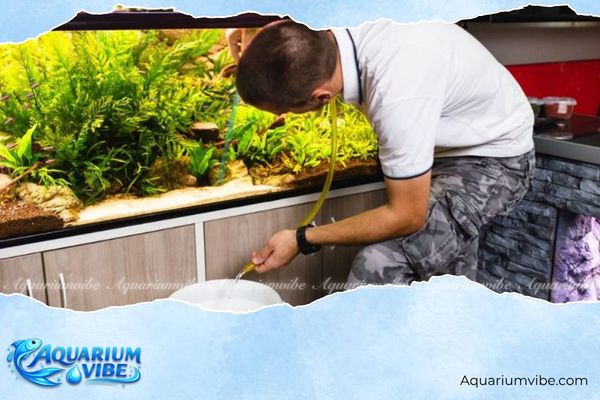 Rêu chùm đen là gì? 6 Cách diệt rêu chùm đen hiệu quả, an toàn 4 Thay khoảng 30–50% lượng nước mỗi tuần là cách diệt rêu chùm đen hiệu quả