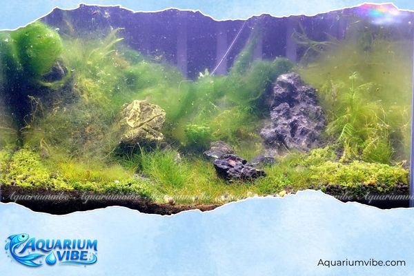 8 Cách diệt rêu tóc trong bể thủy sinh đơn giản, hiệu quả 2 Rêu tóc gây cản trở quá trình quang hợp của cây thủy sinh