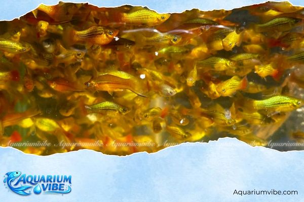 Cá mún kim tiền 3 Nên chọn bể từ 40–75 lít để nuôi cá mún kim tiền