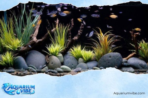 Đá cuội 2 Đá cuội thủy sinh an toàn với nước, bề mặt nhẵn tự nhiên