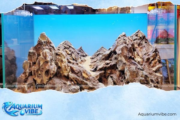 Đá tiger 3 Đá tiger tạo tiểu cảnh các dãy núi, vách đá, suối đá trong hồ aquarium