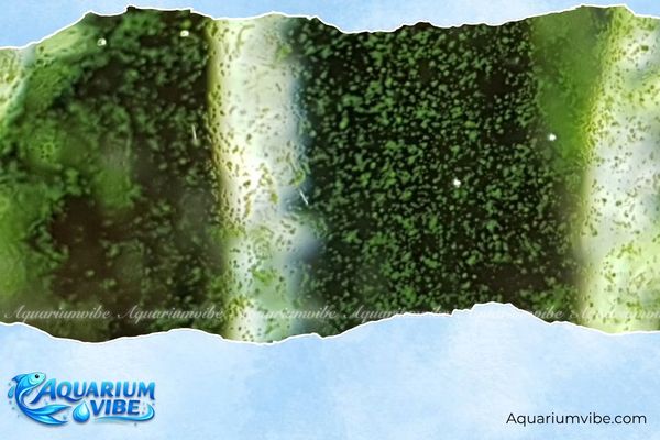 Cách diệt rêu đốm xanh triệt để, an toàn cho cá và cây thủy sinh 1 Rêu đốm xanh (GSA) thường xuất hiện dưới dạng các chấm xanh nhỏ bám trên kính