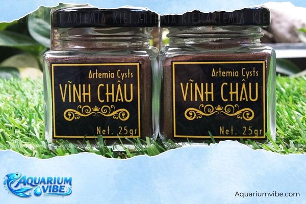 Artemia Vĩnh Châu 1 Artemia Vĩnh Châu được sản xuất tại Vĩnh Châu, Sóc Trăng