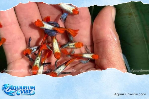 Cá bảy màu Dumbo Koi 4 Giá bán cá Guppy tai voi Koi