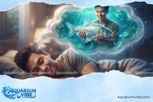 Nằm mơ thấy cá mè báo hiệu điều gì? Giải nghĩa các tình huống 2 Nằm mơ thấy bắt được cá mè biểu hiện cảm giác vui mừng khi đạt được mục tiêu mong muốn