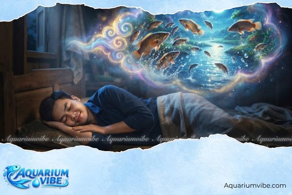 Nằm mơ thấy cá rô là điềm gì? Giải mã các trường hợp thường gặp 2 Nằm mơ thấy cá rô nhảy lên mặt nước dự báo có sự thay đổi trong công việc