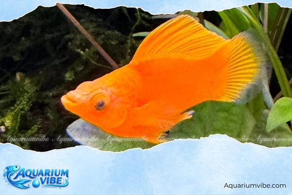 Cá Molly cam 4 Giá bán cá Orange Molly hiện tại