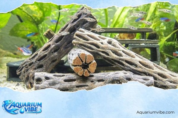 Lũa Cholla 4 Lũa Cholla tạo khoảng trú ẩn tự nhiên trong bể thủy sinh