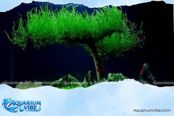 Rêu Flame 3 Rêu Flame có thể bố trí ở tiền cảnh hoặc trung cảnh trong aquarium